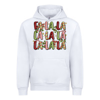 White fa la la la la la la la la Urban Hoodie - MaliasSmallBusiness
