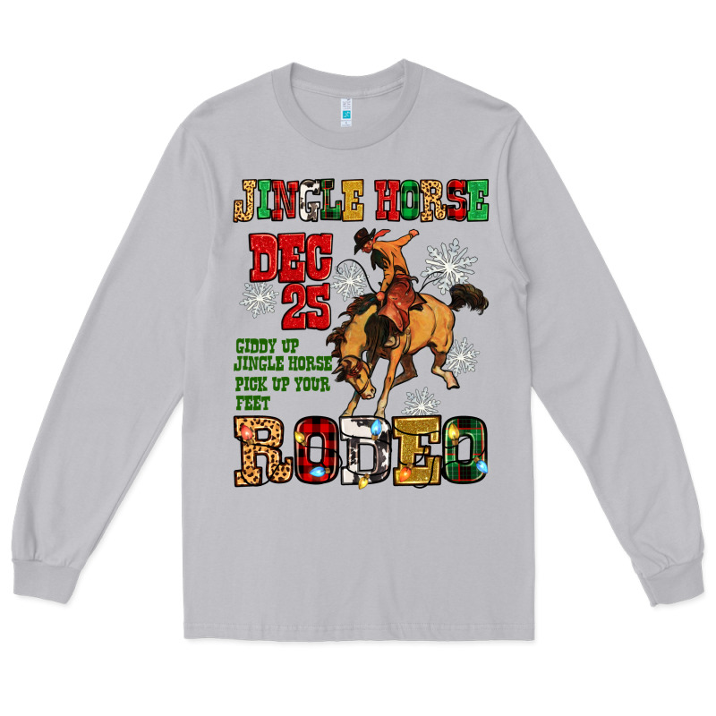 Jingle Horse Dec 25 Giddy Jingle Horse Pick Up Fee Long Sleeve Tee by Zillion Design Studio | Teevron