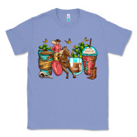 Colony Blue cowgirl coffee cups Classic Tee - Zillion Design Studio