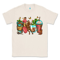 Natural cowgirl coffee cups Classic Tee - Zillion Design Studio