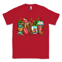 Red cowgirl coffee cups Classic Tee - Zillion Design Studio