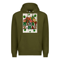 Army Green merry xmas Premium Hoodie - AdoDesignShop