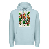 Blue Mist merry xmas Premium Hoodie - AdoDesignShop