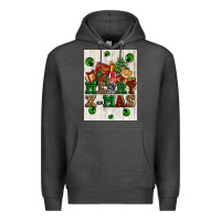 Charcoal Heather merry xmas Premium Hoodie - AdoDesignShop