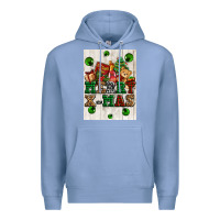 Colony Blue merry xmas Premium Hoodie - AdoDesignShop