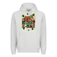 Dove Grey merry xmas Premium Hoodie - AdoDesignShop