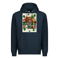 Navy merry xmas Premium Hoodie - AdoDesignShop