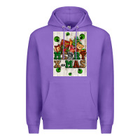 Purple merry xmas Premium Hoodie - AdoDesignShop