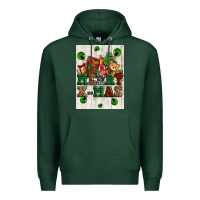Sports Green merry xmas Premium Hoodie - AdoDesignShop