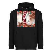 Black baseball leopard Heavyweight Hoodie - JahusDesignShop