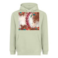Matcha baseball leopard Heavyweight Hoodie - JahusDesignShop