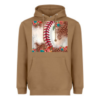 Toasted Coconut baseball leopard Heavyweight Hoodie - JahusDesignShop