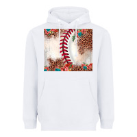 White baseball leopard Heavyweight Hoodie - JahusDesignShop