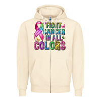 Sandshell fight cancer in all colors Zipper Hoodie - texasbilliewilder