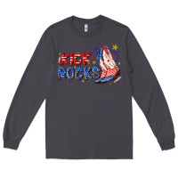 Smoke kick rocks cowboy boots fourth of july Long Sleeve Tee - texasbilliewilder