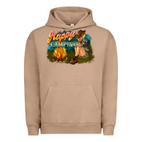 Pigment Burro happy camping Urban Hoodie - NancyCooperArtShop