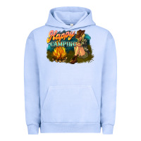 Pigment Grape Ice happy camping Urban Hoodie - NancyCooperArtShop