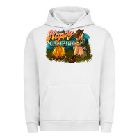 Pigment Lunar Rock happy camping Urban Hoodie - NancyCooperArtShop