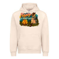 Sandshell happy camping Urban Hoodie - NancyCooperArtShop