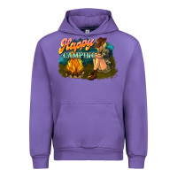 Tulip happy camping Urban Hoodie - NancyCooperArtShop