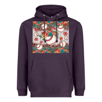 Plum baseball leopard Heavyweight Hoodie - JahusDesignShop