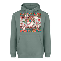Sage baseball leopard Heavyweight Hoodie - JahusDesignShop