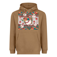 Toasted Coconut baseball leopard Heavyweight Hoodie - JahusDesignShop