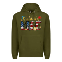 Army Green dispatcher life Premium Hoodie - MaliasSmallBusiness