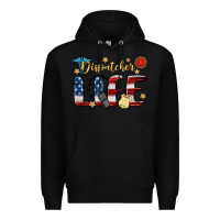 Black dispatcher life Premium Hoodie - MaliasSmallBusiness