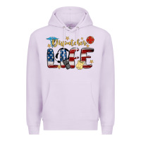 Lilac dispatcher life Premium Hoodie - MaliasSmallBusiness
