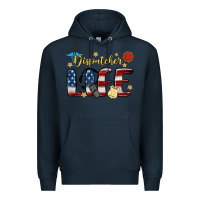 Navy dispatcher life Premium Hoodie - MaliasSmallBusiness