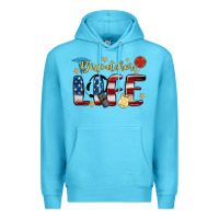 Ocean Blue dispatcher life Premium Hoodie - MaliasSmallBusiness