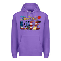 Purple dispatcher life Premium Hoodie - MaliasSmallBusiness