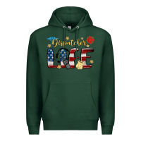 Sports Green dispatcher life Premium Hoodie - MaliasSmallBusiness