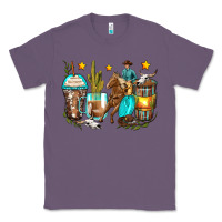 Lavender cowboy coffee cups Classic Tee - Zillion Design Studio