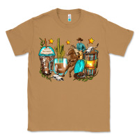 Toasted Coconut cowboy coffee cups Classic Tee - Zillion Design Studio