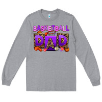 Heather Grey basketball Long Sleeve Tee - AdoDesignShop