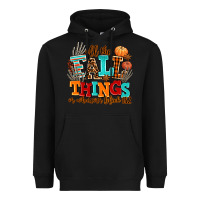Black all the fall thıngs or whatever Heavyweight Hoodie - AdoDesignShop