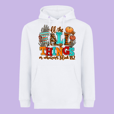 All The Fall Thıngs Or Whatever Heavyweight Hoodie Designed By Adodesignshop
