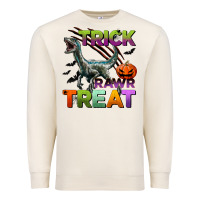 Trick Rawr Treat Premium Sweatshirt | Teevron