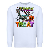 White trick rawr treat Premium Sweatshirt - BundleAndBundleShop