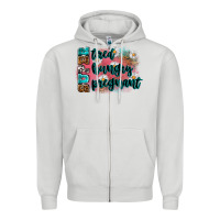 Dove Grey super tired super hungry super pregnant Zipper Hoodie - Zillion Design Studio