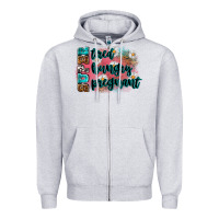 Heather Grey super tired super hungry super pregnant Zipper Hoodie - Zillion Design Studio