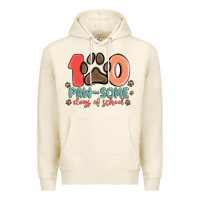 Tofu 100 pawsome days of school Premium Hoodie - MaliasSmallBusiness