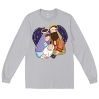 Moon Dust holy night jesus birth Long Sleeve Tee - Zillion Design Studio