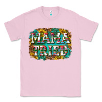 Bubblegum Pink western mama tried with sunflowers and gemstone Classic Tee - texasbilliewilder