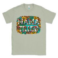 Matcha western mama tried with sunflowers and gemstone Classic Tee - texasbilliewilder