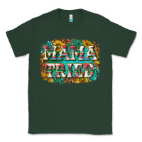 Sports Green western mama tried with sunflowers and gemstone Classic Tee - texasbilliewilder