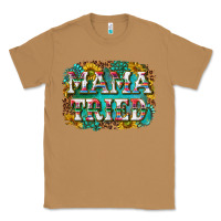 Toasted Coconut western mama tried with sunflowers and gemstone Classic Tee - texasbilliewilder