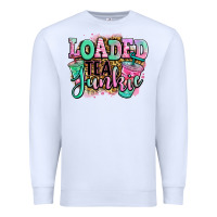White loaded tea junkie Premium Sweatshirt - Jasminsmagicworld